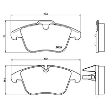 Load image into Gallery viewer, Front Brake Pad Fits Jaguar S Type XF Brembo P36022