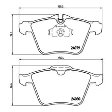Load image into Gallery viewer, XF Front Brake Pad Fits Jaguar S-Type XKR XKRS XJ XK Brembo P36027