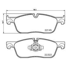 Load image into Gallery viewer, Front Brake Pad Fits Jaguar Land Rover F Pace XE XF Velar Brembo P36035