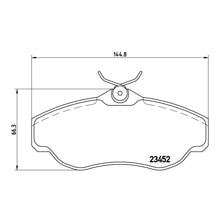 Load image into Gallery viewer, Front Brake Pads Discovery Set Kit Fits Land Rover SFP500120 Brembo P44008