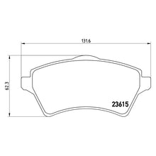 Load image into Gallery viewer, Front Brake Pad Fits Land Rover Freelander Brembo P44011