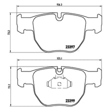 Load image into Gallery viewer, Front Brake Pad Fits Land Rover Range Rover Brembo P44012