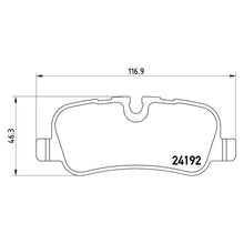 Load image into Gallery viewer, Rear Brake Pad Fits Land Rover Discovery Brembo P44013