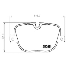 Load image into Gallery viewer, Rear Brake Pad Fits Land Rover Range Rover Brembo P44025