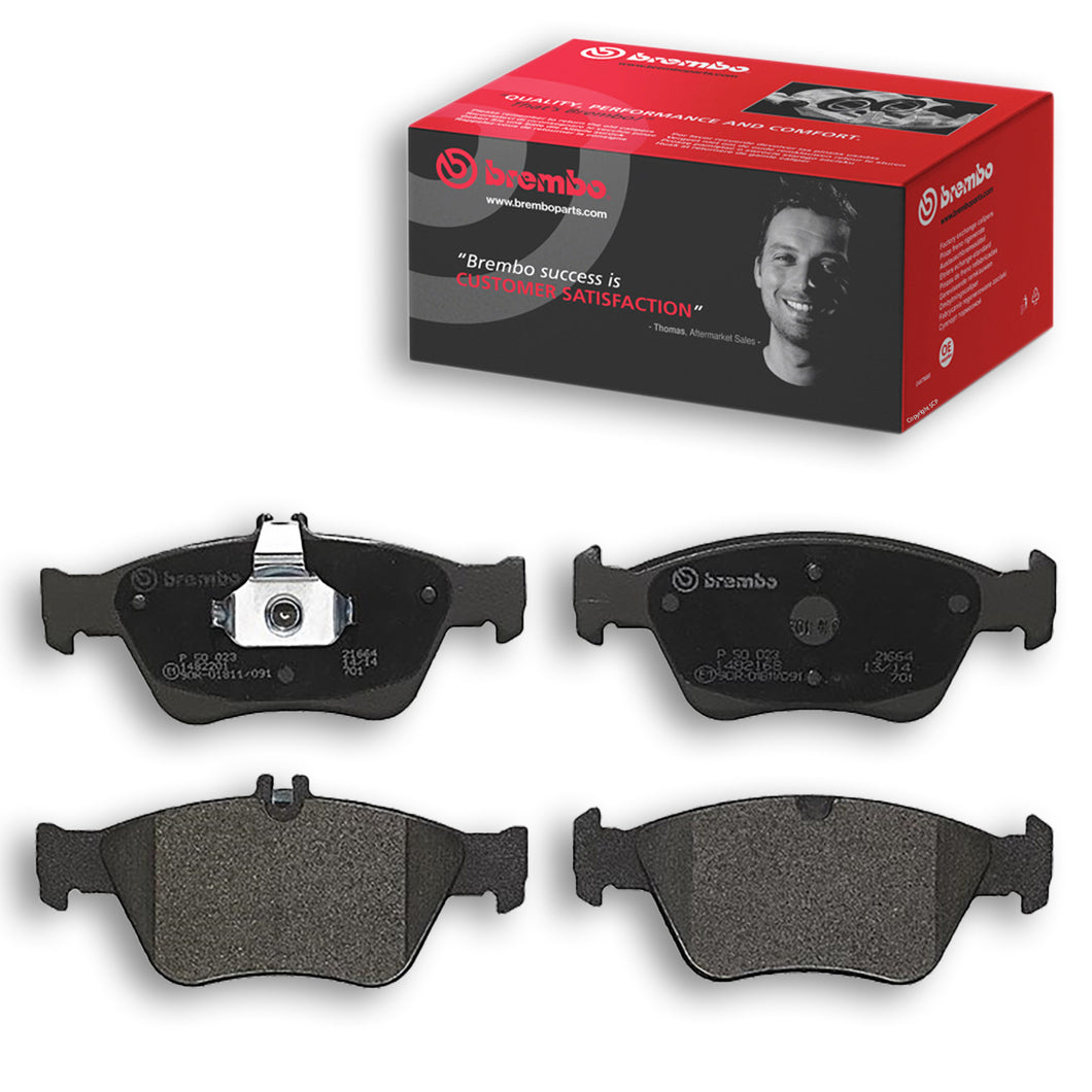 Front Brake Pad Fits Mercedes C E Class CLK SLK Brembo P50023