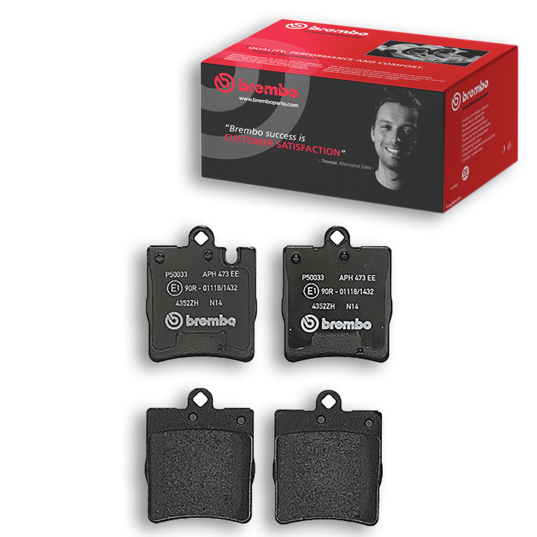 Rear Brake Pad Fits Mercedes C E Class CLC CLK SLK Brembo P50033