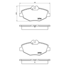 Load image into Gallery viewer, Front Brake Pad Fits Mercedes E Class Brembo P50049