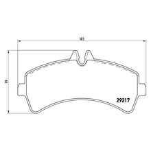 Load image into Gallery viewer, Rear Brake Pad Fits Mercedes VW Sprinter Crafter Brembo P50060