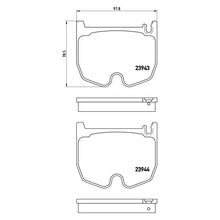 Load image into Gallery viewer, Front Brake Pad Fits Mercedes CLS E C S Class SL Brembo P50062