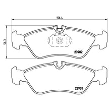 Load image into Gallery viewer, Rear Brake Pad Fits Mercedes VW Sprinter LT Brembo P50082