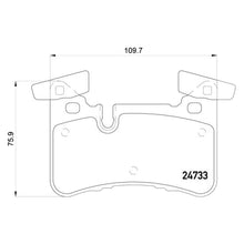Load image into Gallery viewer, Rear Brake Pad Fits Mercedes C E Class CLS Gls Brembo P50110