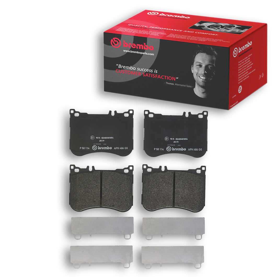 Front Brake Pad Fits Brabus Mercedes 40S CLS E S Class Brembo P50114
