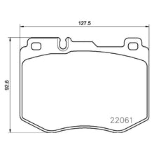 Load image into Gallery viewer, Front Brake Pad Fits Mercedes C E Class CLS GLC Brembo P50120