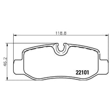 Load image into Gallery viewer, Rear Brake Pad Fits Mercedes V Class Vito Brembo P50126