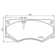 Load image into Gallery viewer, Front Brake Pad Fits Mercedes G Class Brembo P50134
