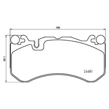 Load image into Gallery viewer, Front Brake Pad Fits Brabus Mercedes AMG GT CLK CLS SL SLS Brembo P50142