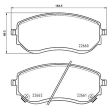 Load image into Gallery viewer, Front Brake Pad Fits Mercedes X Class Brembo P50144