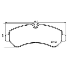 Load image into Gallery viewer, Rear Brake Pad Fits Mercedes Sprinter Brembo P50150