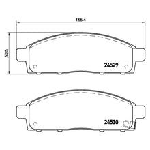 Load image into Gallery viewer, Front Brake Pad Fits Fiat Mitsubishi L200 Pajero Sport Brembo P54038