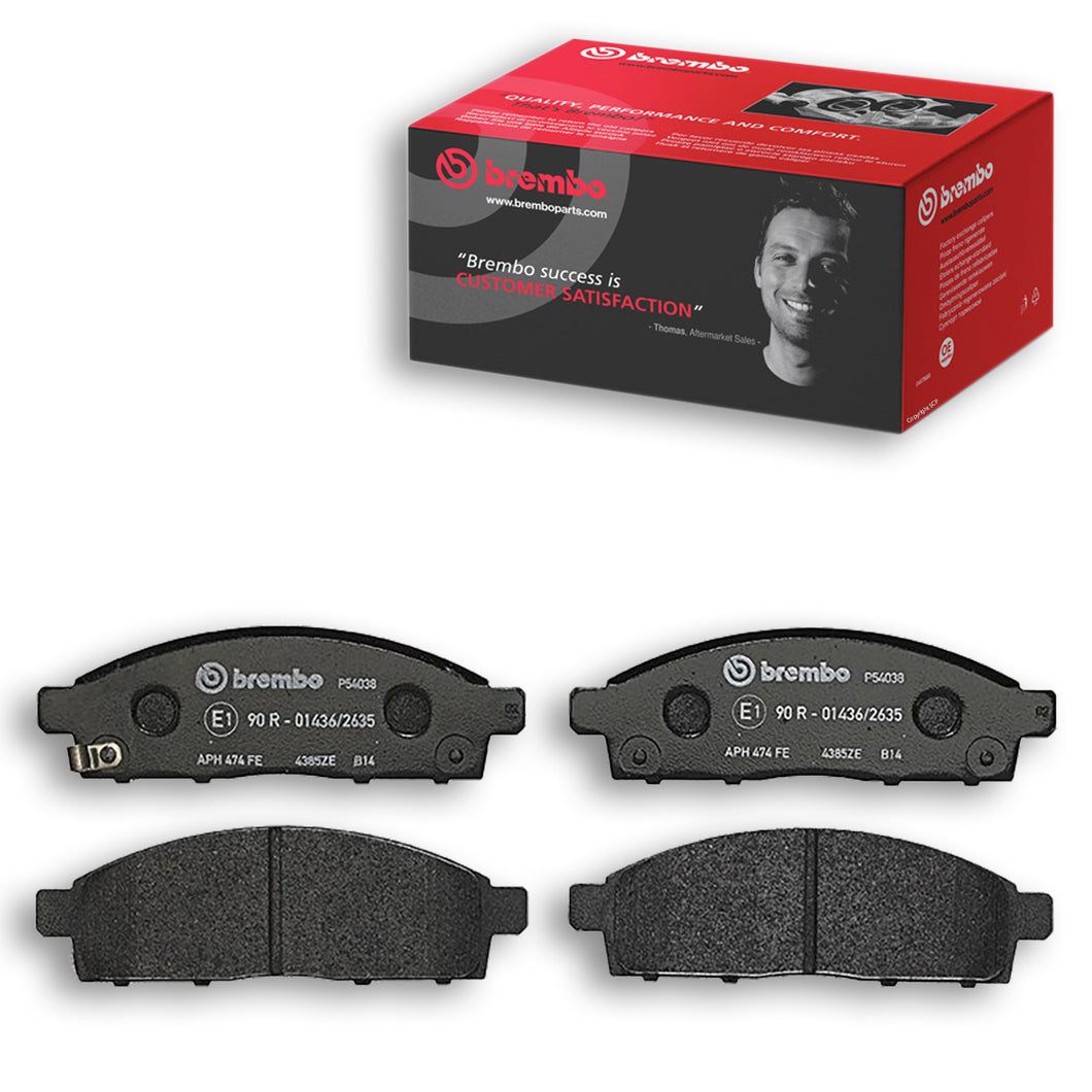 Front Brake Pad Fits Fiat Mitsubishi L200 Pajero Sport Brembo P54038