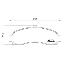 Load image into Gallery viewer, Front Brake Pad Fits Nissan Micra Brembo P56031