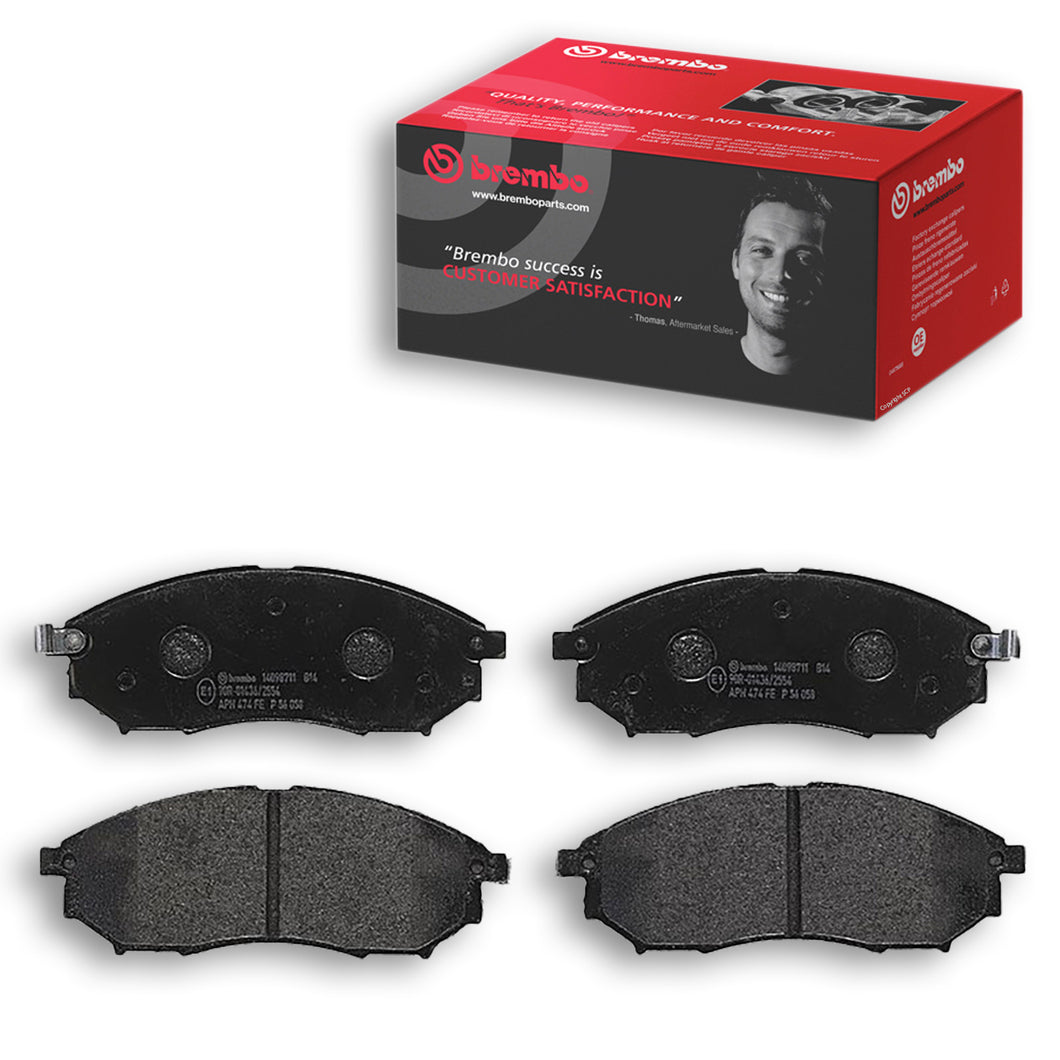 Front Brake Pad Fits Nissan Renault M35 Q70 QX50 QX70 NP300 Navara Brembo P56058