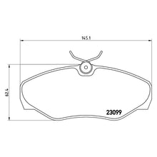 Load image into Gallery viewer, Front Brake Pad Fits Vauxhall Nissan Renault Vivaro Trafic Brembo P56061