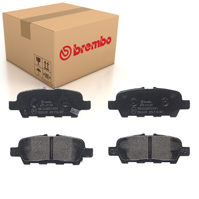 Rear Brake Pads Fits Mitsubishi Nissan Brembo P56087