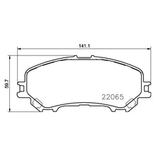 Load image into Gallery viewer, Front Brake Pad Fits Nissan Renault Qashqai Brembo P56100