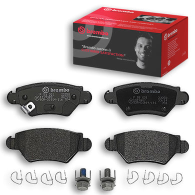Rear Brake Pad Fits Chevrolet Vauxhall Astra Zafira Brembo P59031