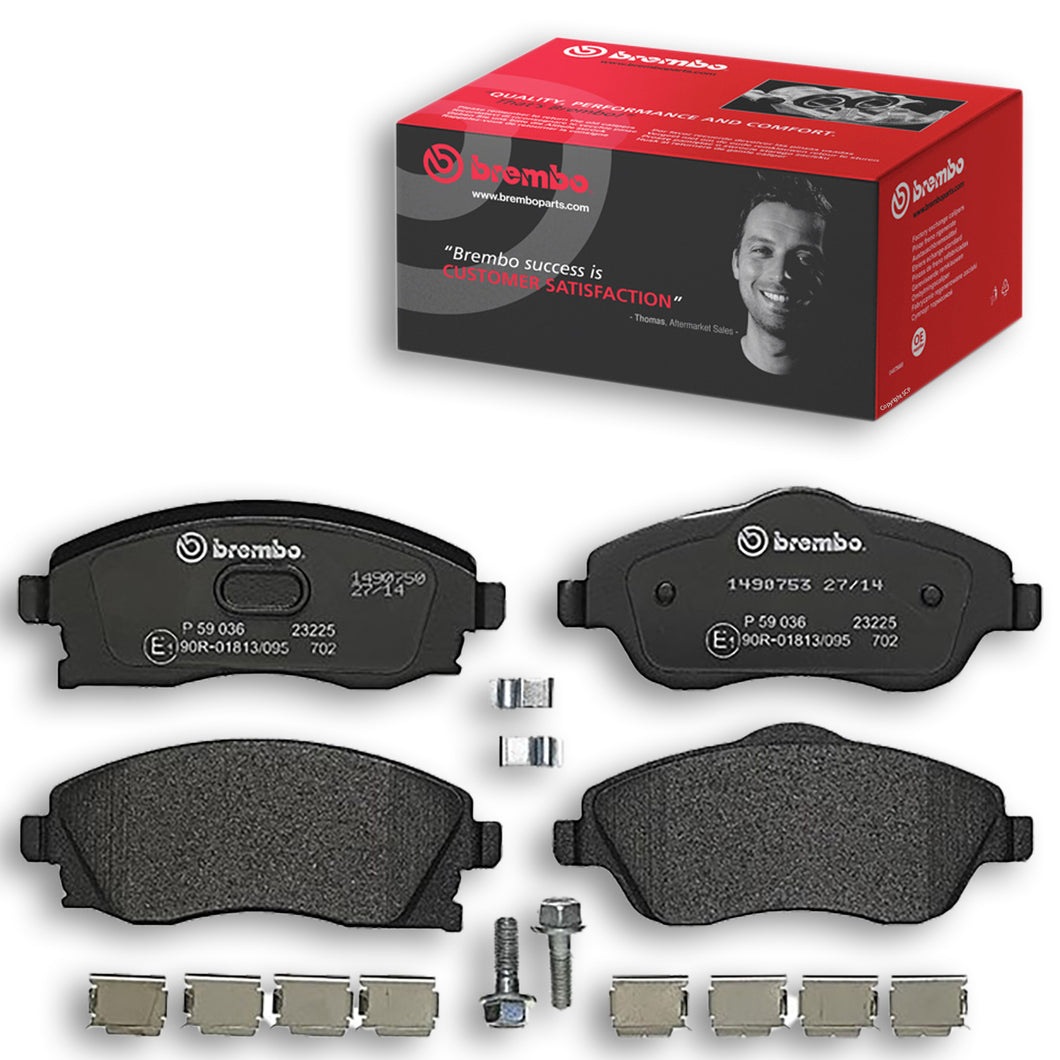 Front Brake Pad Fits Chevrolet Vauxhall Corsa Meriva Tigra Twintop Brembo P59036