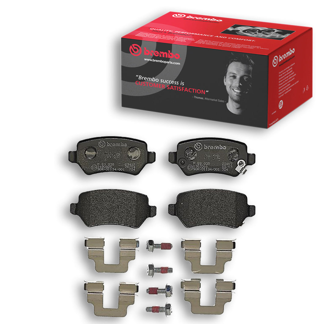 Rear Brake Pad Fits Chevrolet Kia Vauxhall Astra Zafira Meriva Brembo P59038