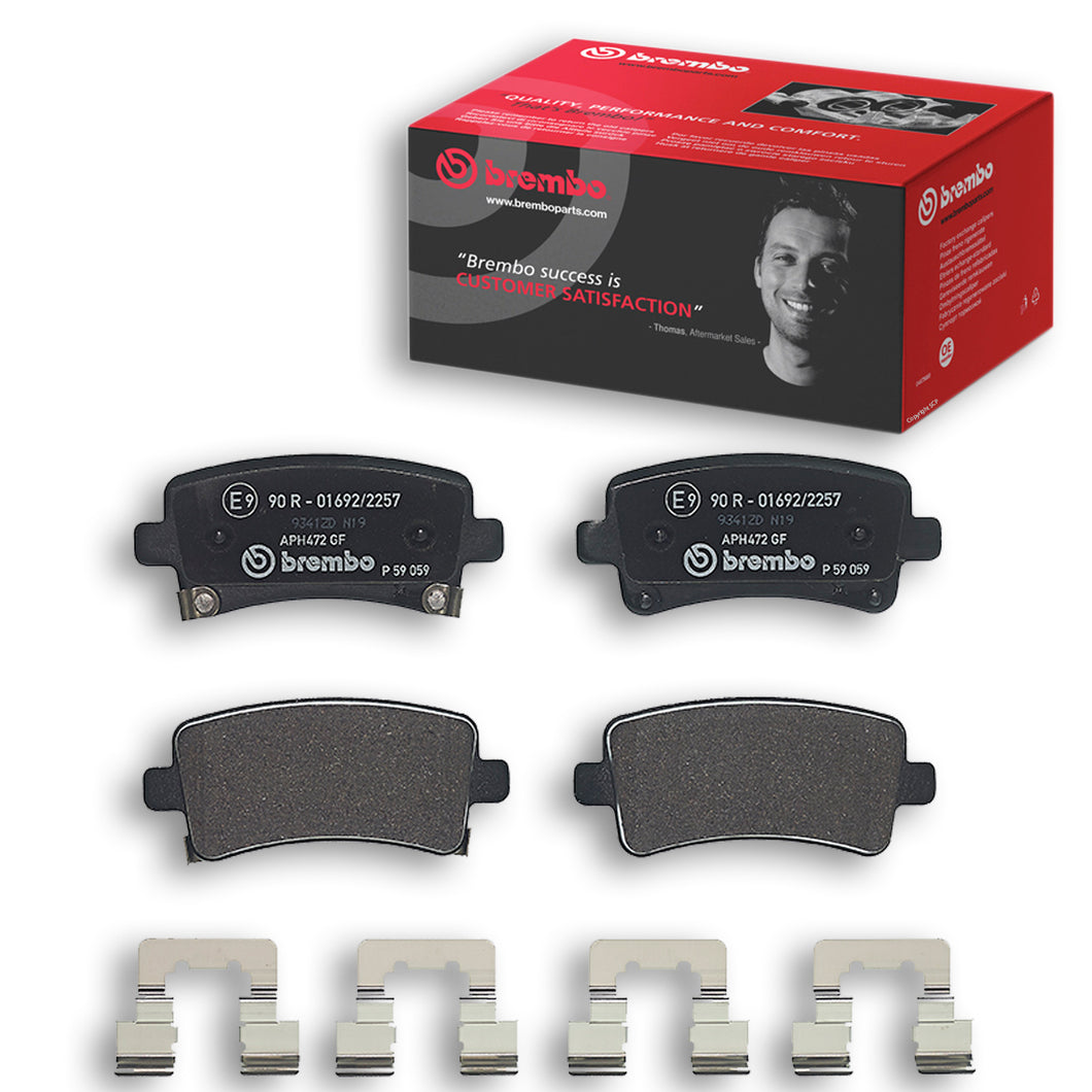 Rear Brake Pad Fits Bentley Vauxhall Flying Spur Insignia Brembo P59059