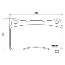 Load image into Gallery viewer, Front Brake Pad Fits Tesla Audi A1 Model X Astra Insignia Brembo P59079