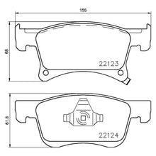 Load image into Gallery viewer, Front Brake Pad Fits Vauxhall Adam Corsa Brembo P59083