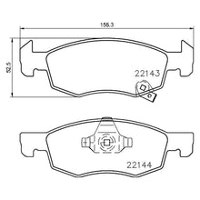 Load image into Gallery viewer, Front Brake Pad Fits Vauxhall Corsa Brembo P59084