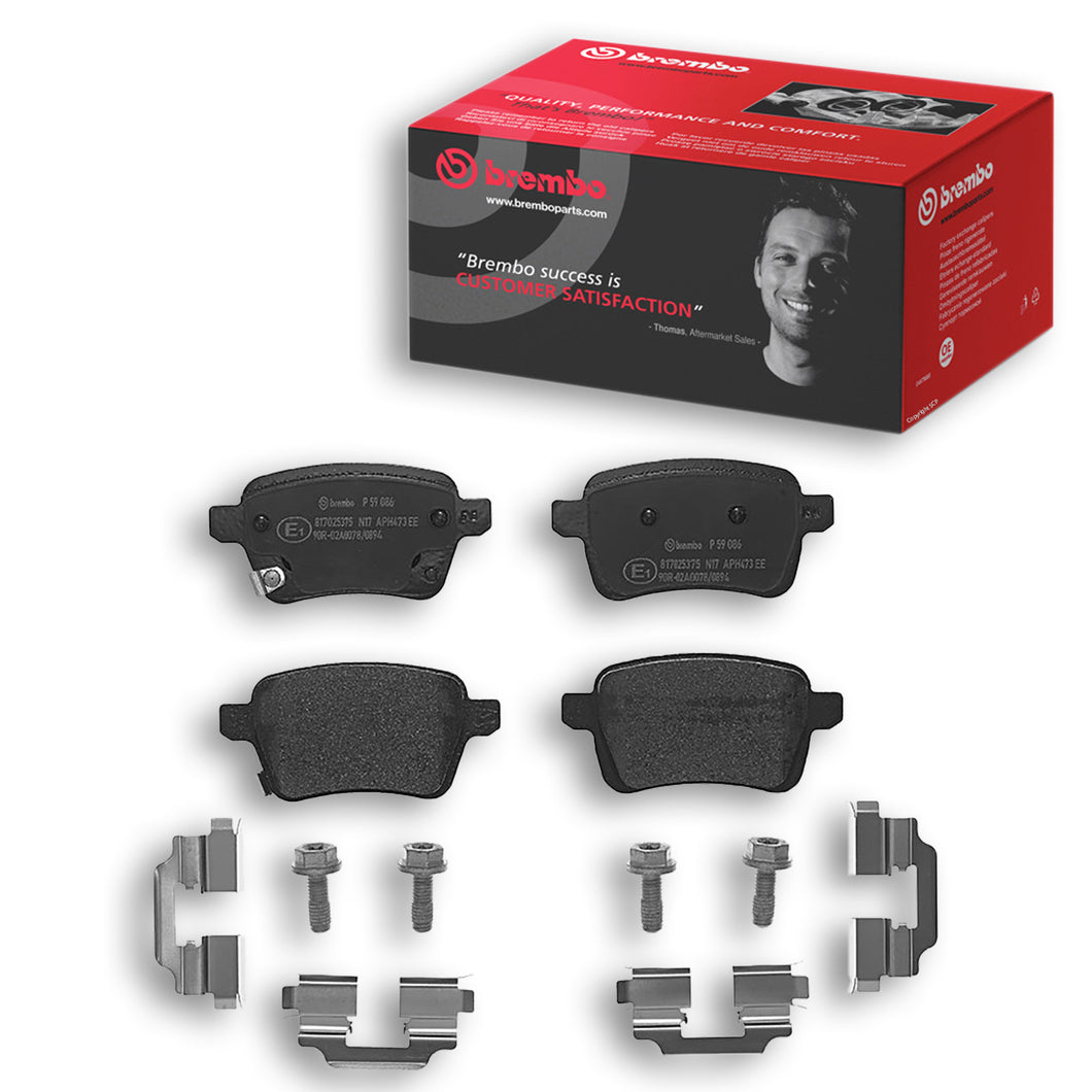 Rear Brake Pad Fits Vauxhall Adam Corsa Brembo P59086