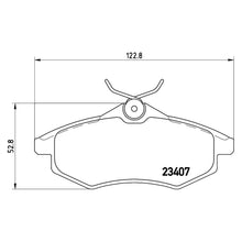 Load image into Gallery viewer, Front Brake Pad Fits Citroen C2 C3 Brembo P61074