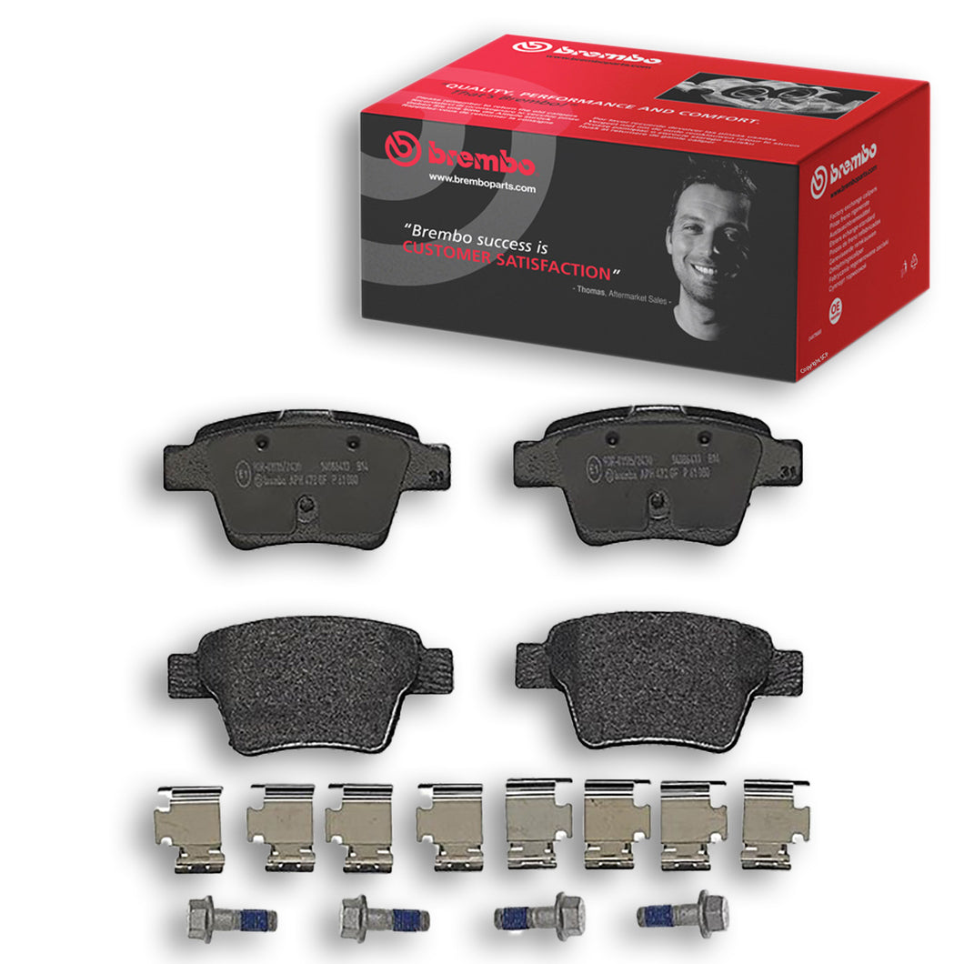 Rear Brake Pad Fits Citroen Peugeot C4 307 Brembo P61080