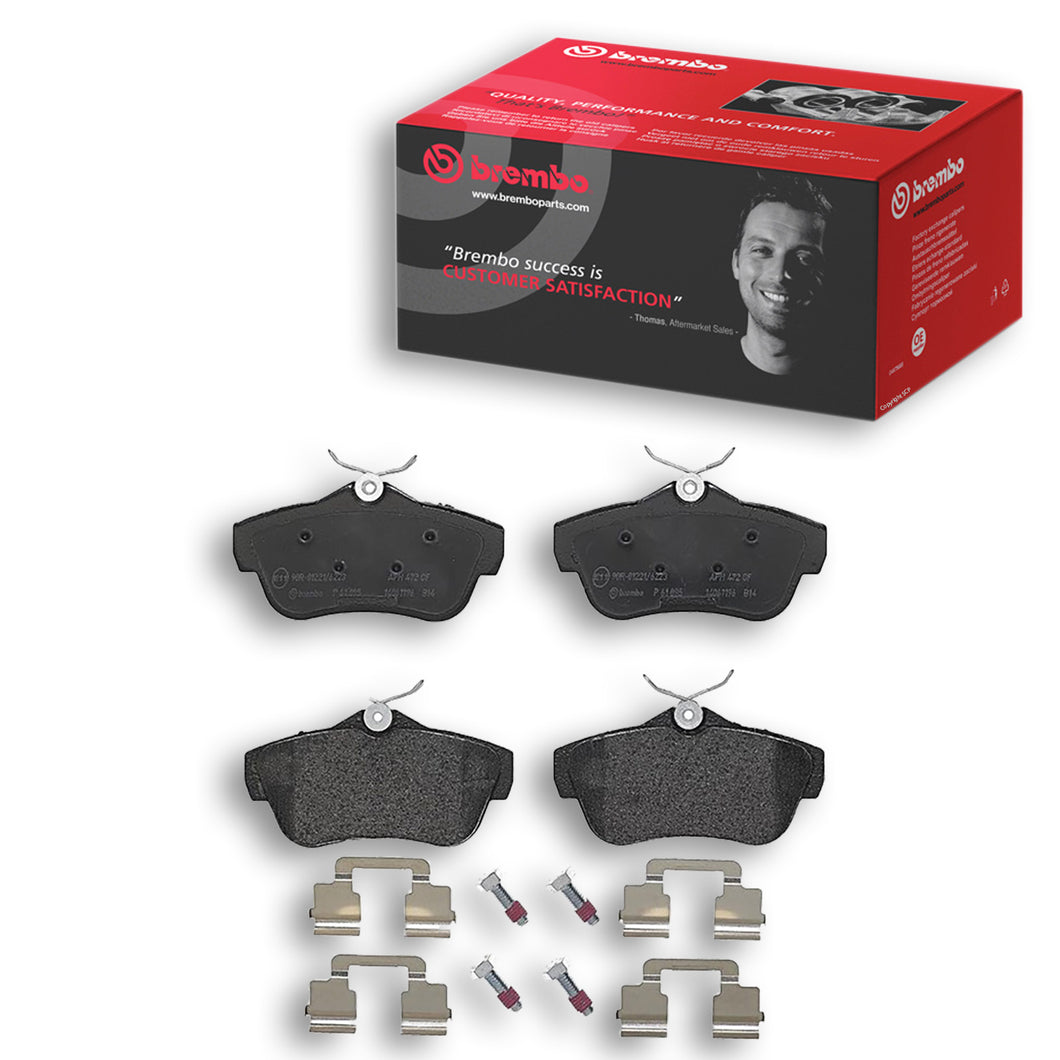 Rear Brake Pad Fits Citroen Fiat Peugeot Toyota Jumpy Scudo Expert Brembo P61095