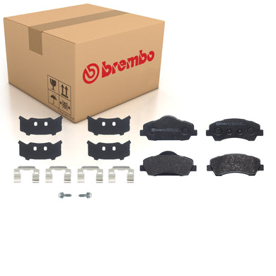 Front Brake Pads Fits Peugeot Brembo P61138