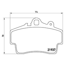 Load image into Gallery viewer, Front Brake Pad Fits Porsche Boxster Cayman Brembo P65007