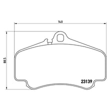 Load image into Gallery viewer, Front Brake Pad Fits Porsche 911 Brembo P65011