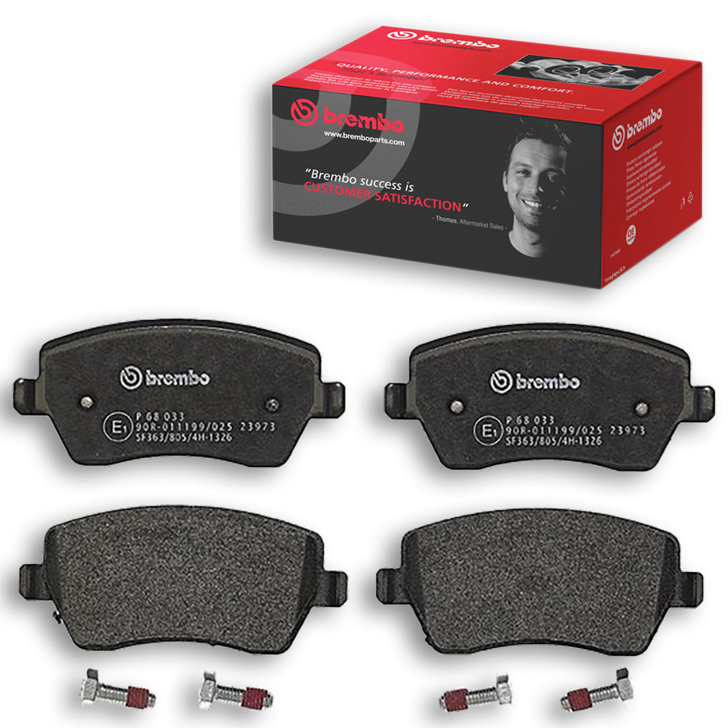 Front Brake Pad Fits Mercedes Nissan Renault Citan Clio Kangoo Brembo P68033