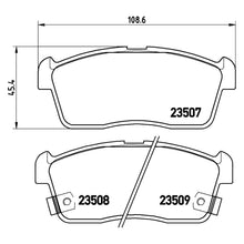 Load image into Gallery viewer, Front Brake Pad Fits Daihatsu Mitsubishi Subaru Suzuki Toyota Brembo P79012