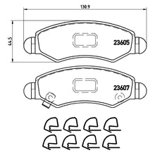 Load image into Gallery viewer, Front Brake Pad Fits Subaru Suzuki Vauxhall Justy Ignis Wagon R Brembo P79015