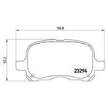 Load image into Gallery viewer, Front Brake Pad Fits Toyota Corolla Sprinter Brembo P83044