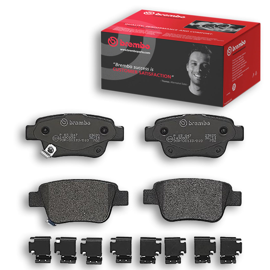 Rear Brake Pad Fits Toyota Avensis Corolla Previa Brembo P83047