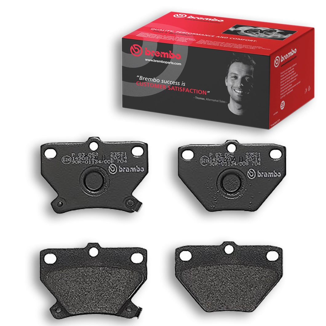 Rear Brake Pad Fits Toyota Corolla Prius Yaris Verso Brembo P83052