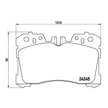 Load image into Gallery viewer, Front Brake Pads Fits Lexus Brembo P83075